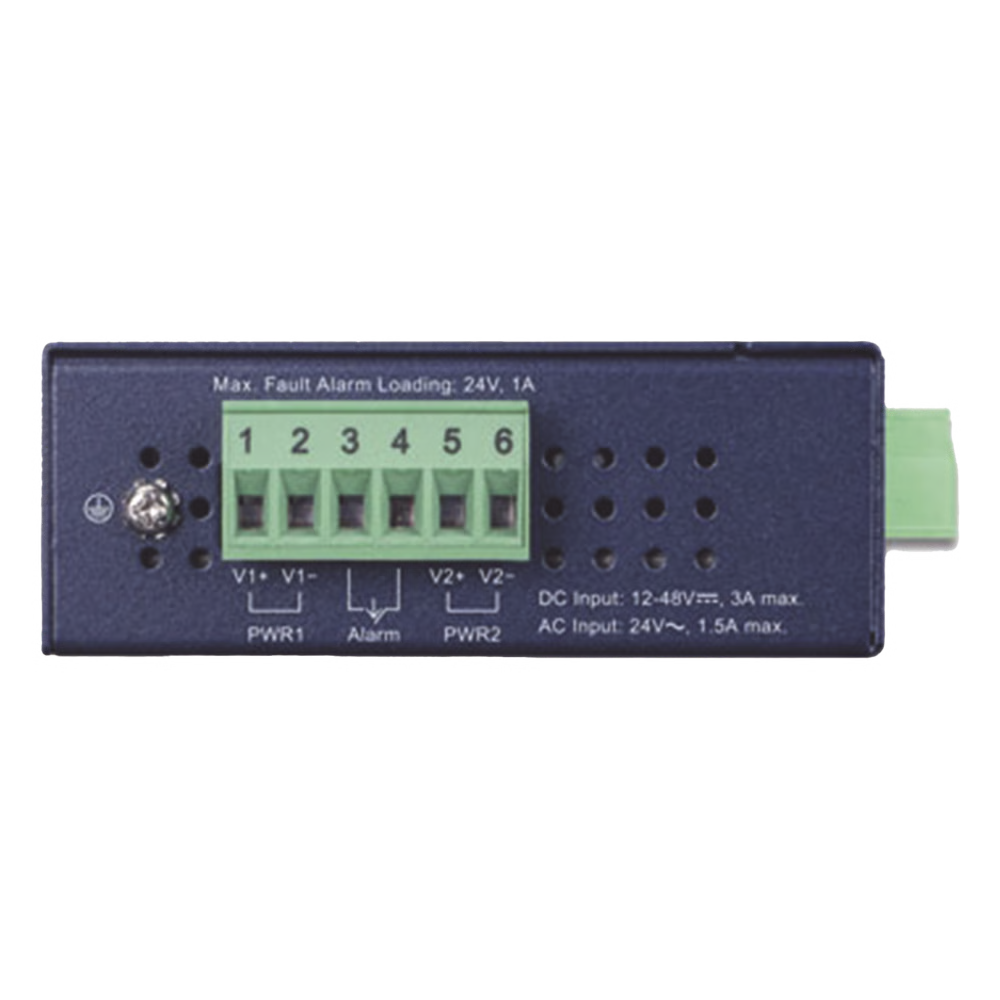 Convertidor Medios PoE Industrial Gigabit SFP 1000BASE-X 30W -40 a 75°C PLANET IGTP-805AT
