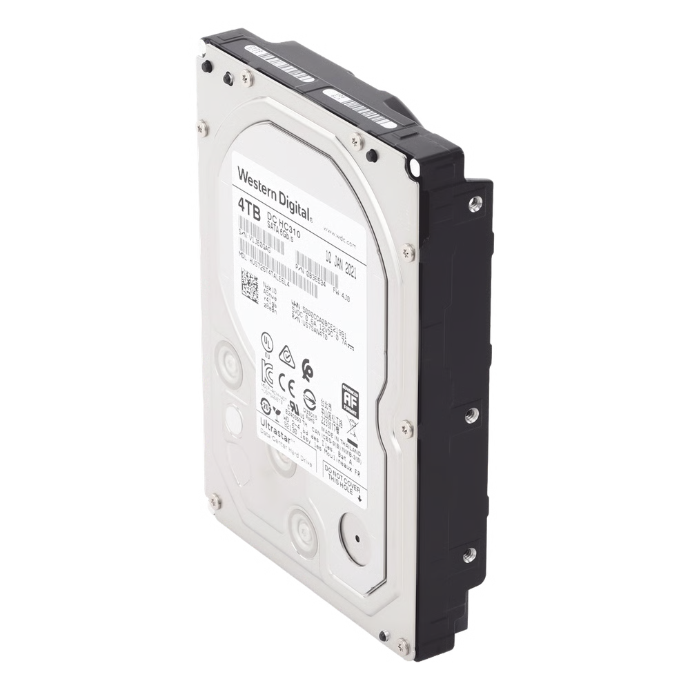 Disco Duro WD Ultrastar 4TB 3.5 SATA III 7200RPM 256MB 24x7 Server Datacenter DVR NVR WD HUS726T4TALA6L4 - SILYMX