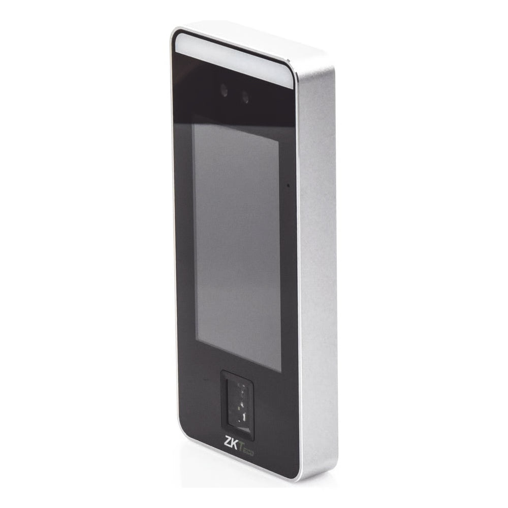 Biométrico Facial y Palma Sin Contacto Pantalla 5" 6000 Rostros Lector QR Huella ZKTeco SPEEDFACEV5LPM