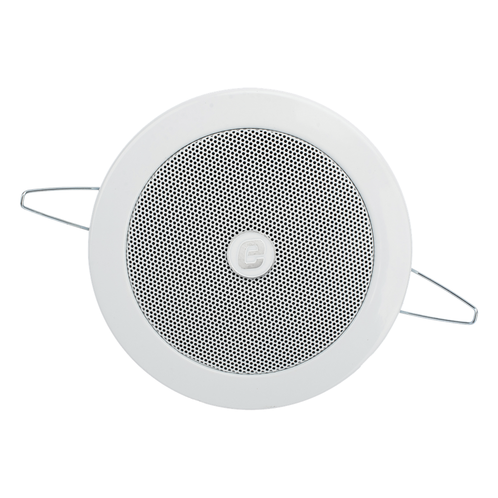 Altavoz 4" | Montaje en Techo | 3 - 6W | 70/100V | Frente Metálico | Resistente a Humedad EPCOM PROAUDIO - Imagen 1