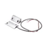Contacto Magnético para Piso, Salida Dual NC/NA, GAP 75mm, Cubierta de Aluminio con 55cm de Cable Blindado SFIRE - Imagen 1