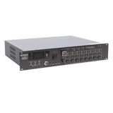 Controlador de Evacuación Por Voz | 500 W | 8 Zonas independientes | 4 entradas de audio y 2 entradas de micrófono EPCOM PROAUDIO - Imagen 2