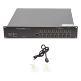 Controlador de Extensión de Evacuación de Voz - 8 Zonas, 500W, Soporta Máx. 19 SF6200MS en Cascada EPCOM PROAUDIO - Imagen 5
