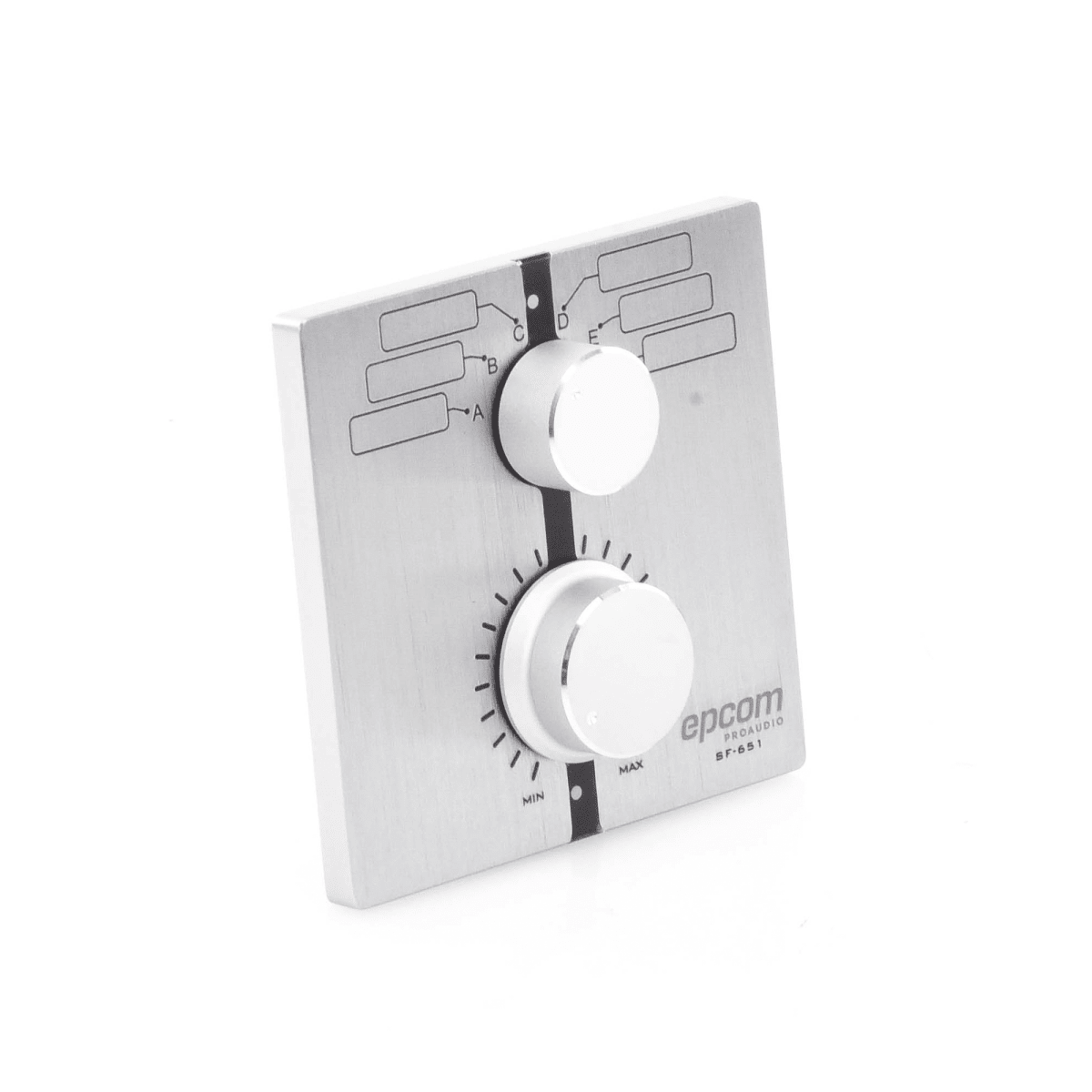 AmplificadoresEPCOM PROAUDIOSF-651Control Remoto de Volumen con Selector de Canales SF2240UC SF4240UC EPCOM PROAUDIO SF - 651 - SILYMX