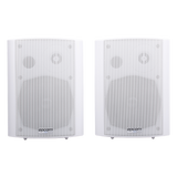 Altavoces de Montaje en Pared Activo 5"+1.5"/ RMS 20W@8ohms y Pasivo 20W/ Material ABS/ Reja Metálica/ Bracket de Metal/ Color Blanco EPCOM PROAUDIO - Imagen 1