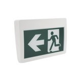 Letrero LED de Señalización de salida "Hombre Corriendo"/ Alto brillo / Uso en pared, lateral o techo / Batería de Respaldo Incluida con hasta 120 minutos de duracion SFIRE - Imagen 3