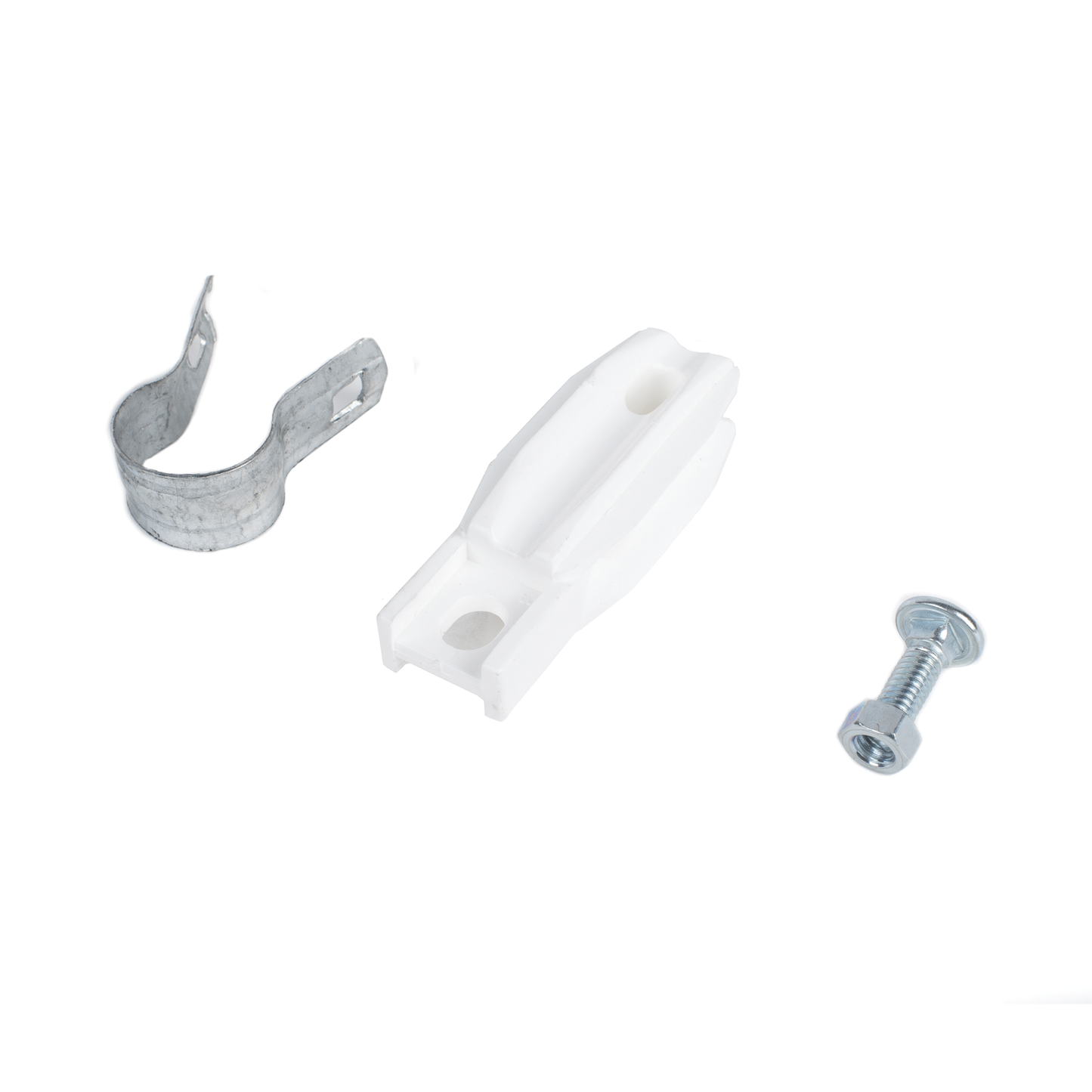 Aislador de paso o esquina de color BLANCO con abrazadera incluida de 1 Pulgada para uso en poste cerco eléctrico SFIRE - Imagen 3