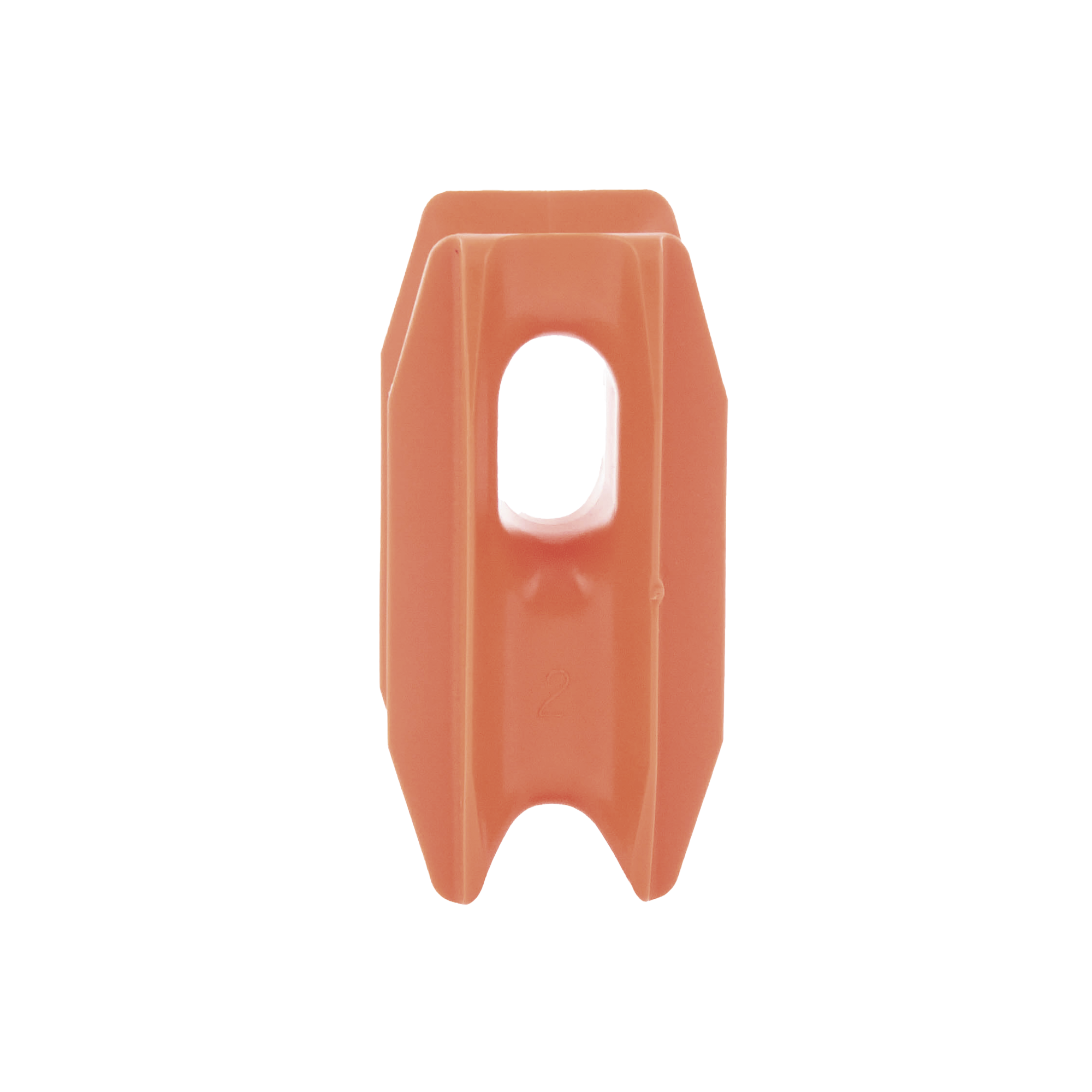 Aislador de color Naranja para postes de esquina de alta Resistencia con Anti UV de uso en cercos eléctricos SFIRE - Imagen 2