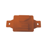 Aislador de Paso color Naranja reforzado para cercos eléctricos, resistente al clima extremoso SFIRE - Imagen 1