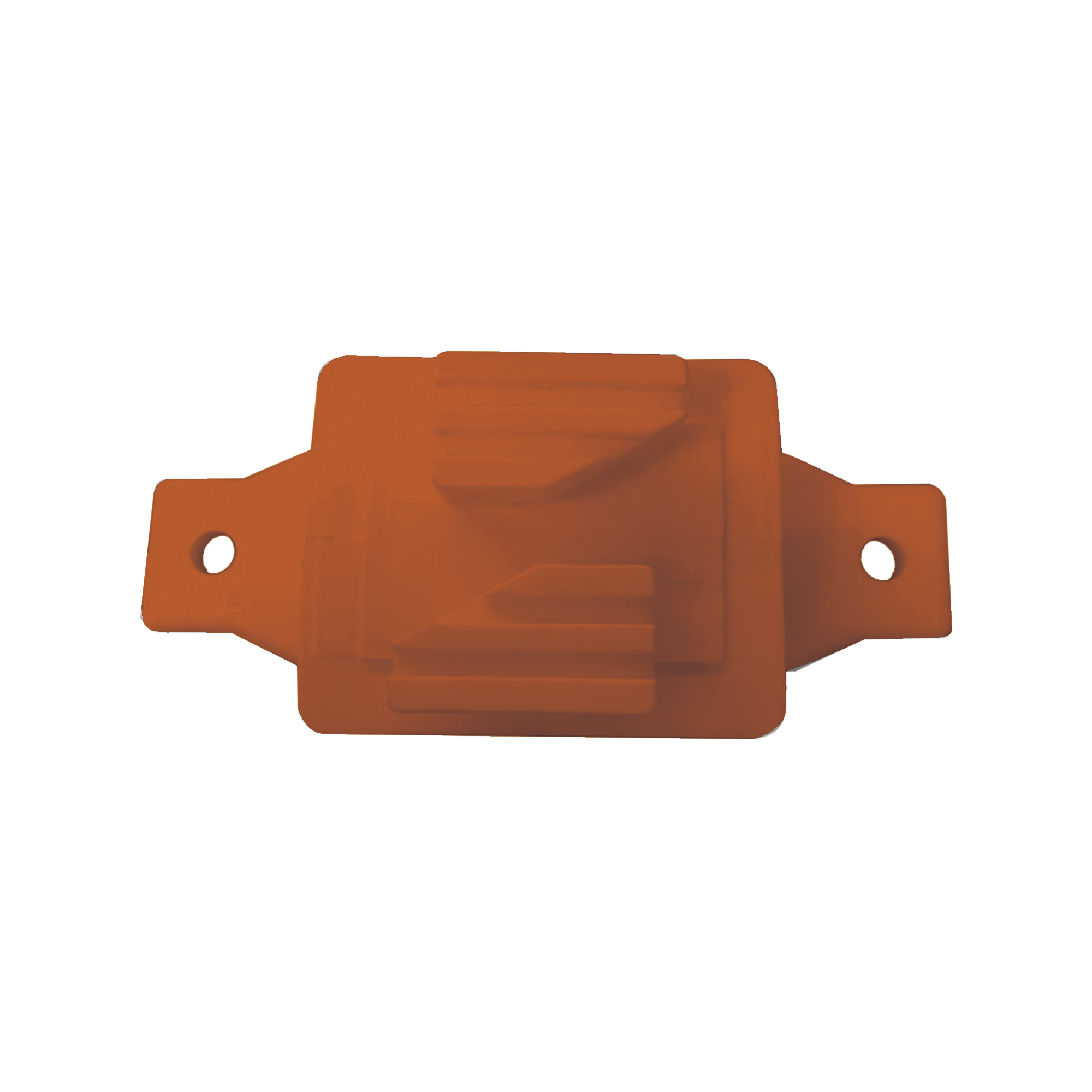 Aislador de Paso color Naranja reforzado para cercos eléctricos, resistente al clima extremoso SFIRE - Imagen 1