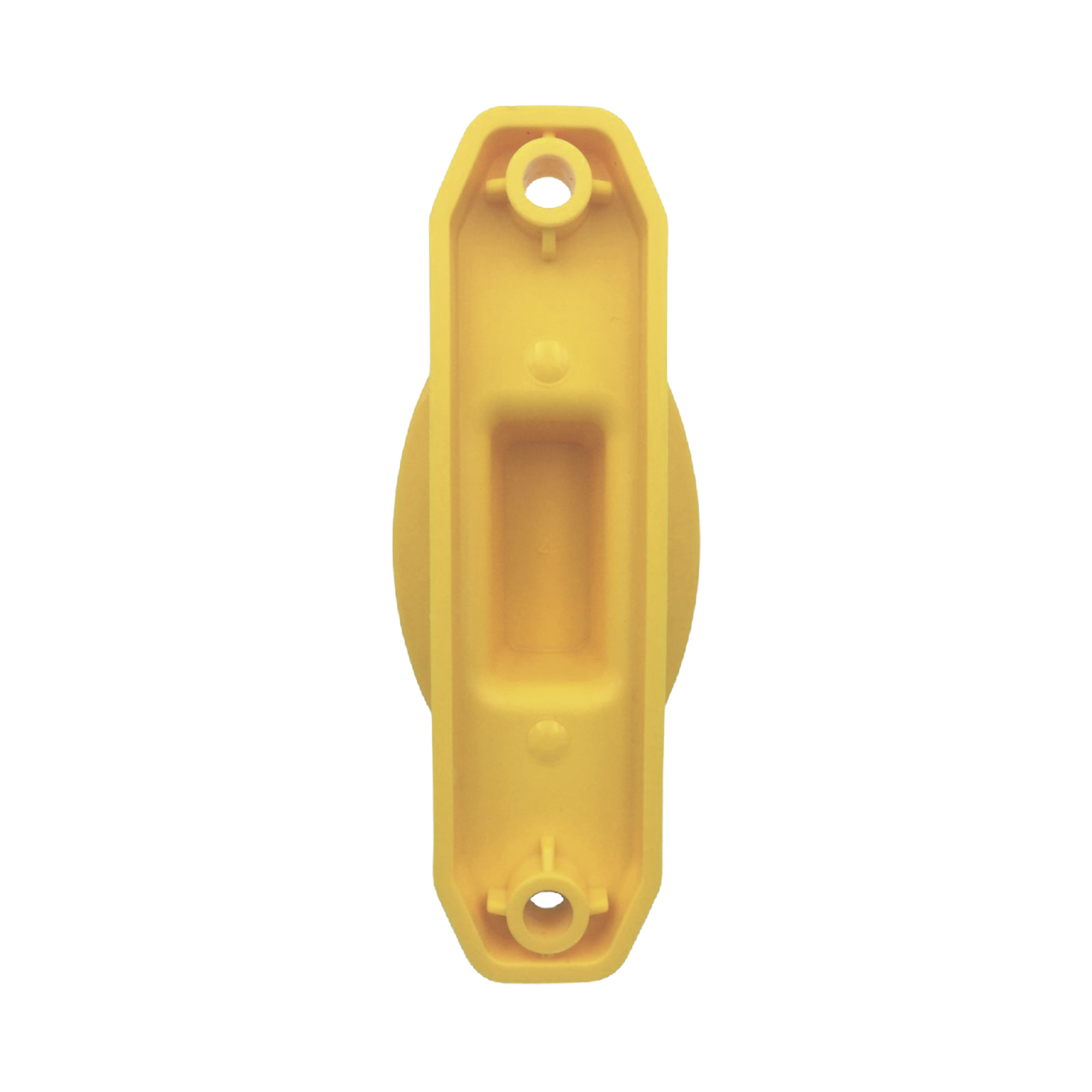 Aislador de Paso color Amarillo reforzado para cercos eléctricos, resistente al clima extremoso SFIRE - Imagen 3