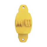Aislador de Paso color Amarillo reforzado para cercos eléctricos, resistente al clima extremoso SFIRE - Imagen 4