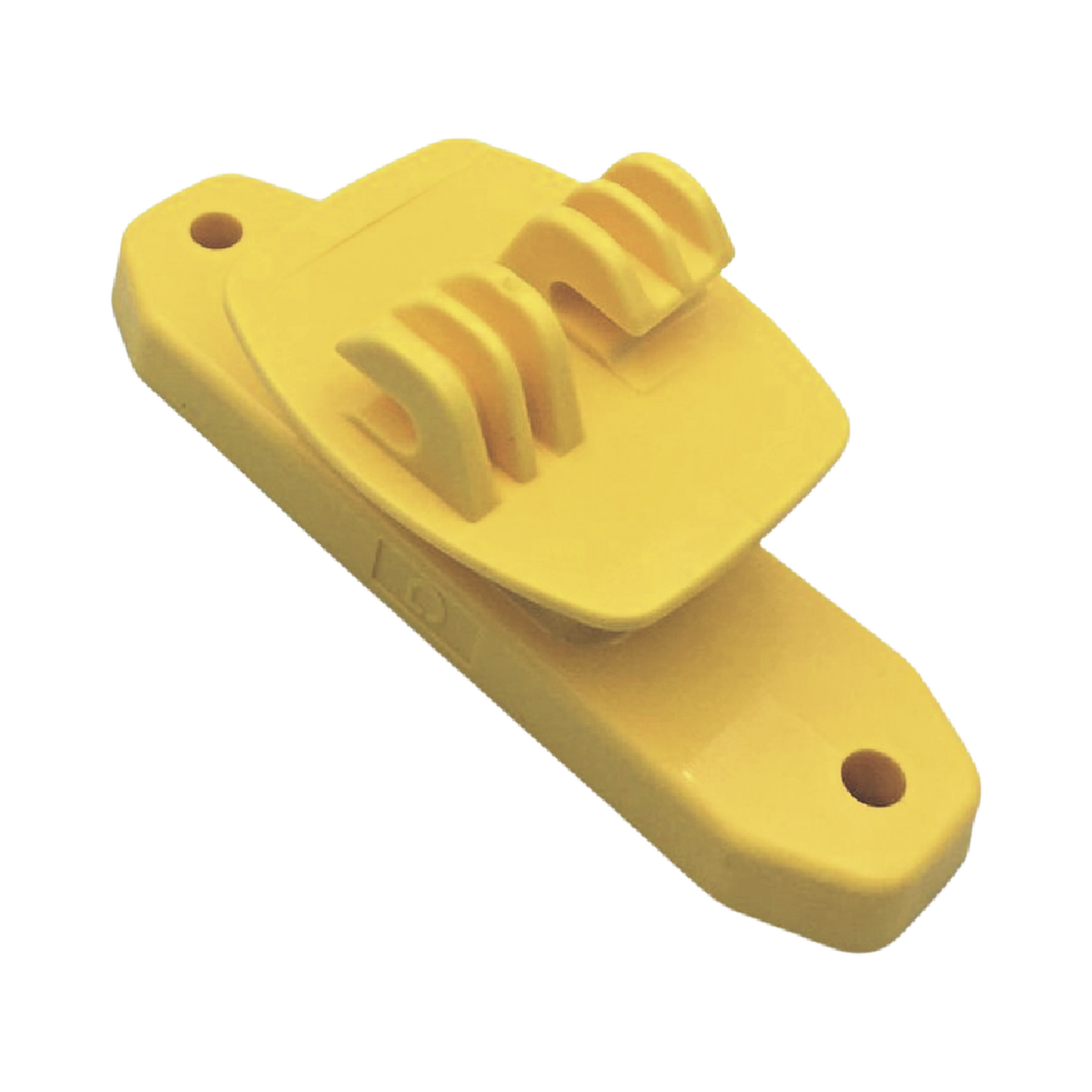 Aislador de Paso color Amarillo reforzado para cercos eléctricos, resistente al clima extremoso SFIRE - Imagen 5