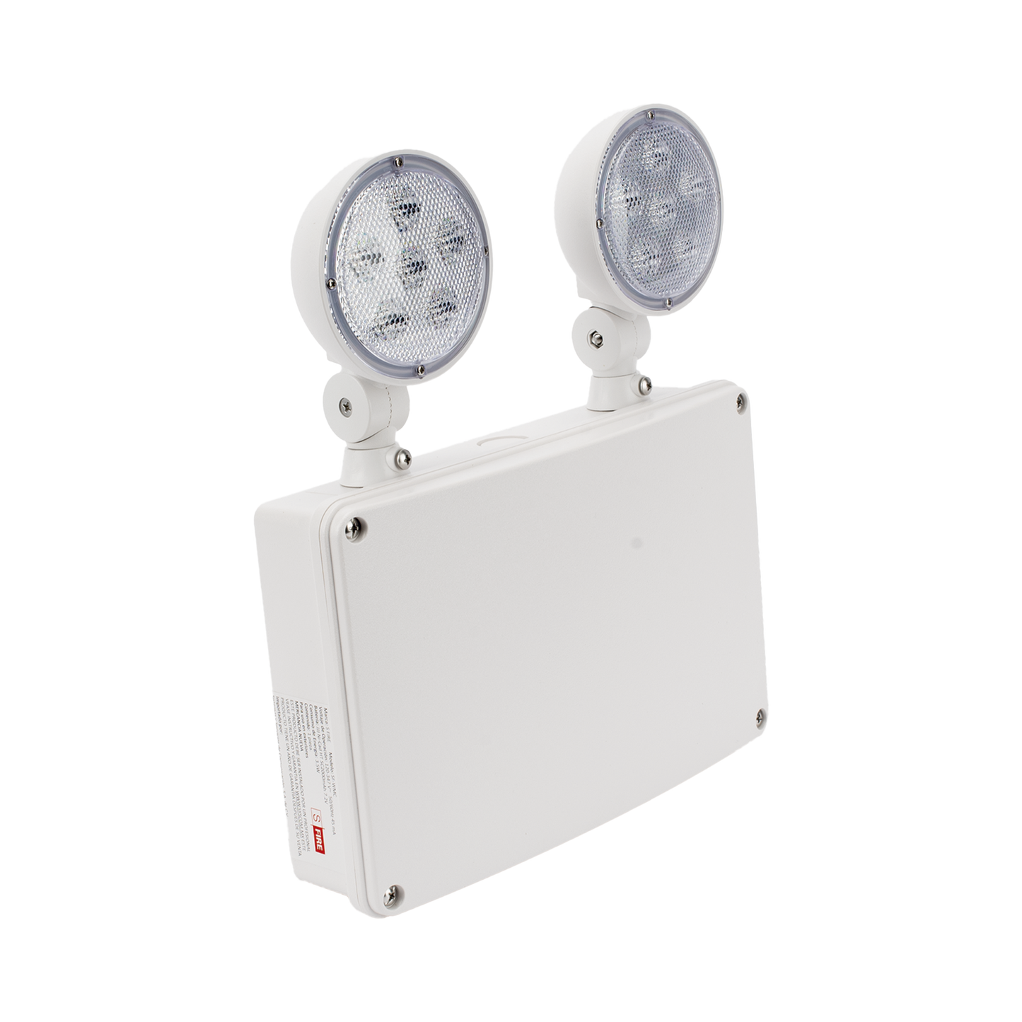 Luz de Emergencia/Montaje Universal (pared, lateral o Techo)/Batería de Respaldo Incluida SFIRE - Imagen 2