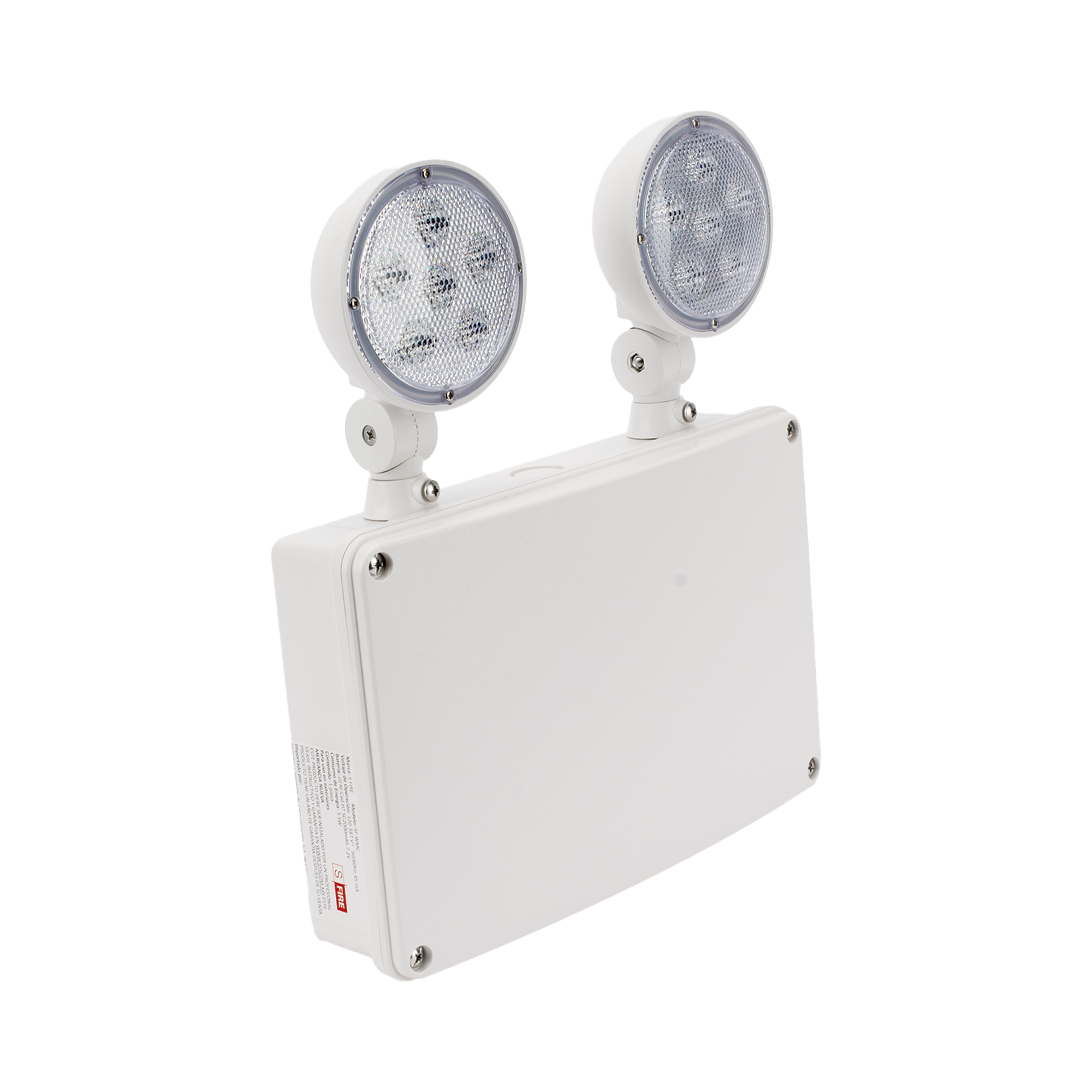 Luz de Emergencia/Montaje Universal (pared, lateral o Techo)/Batería de Respaldo Incluida SFIRE - Imagen 2