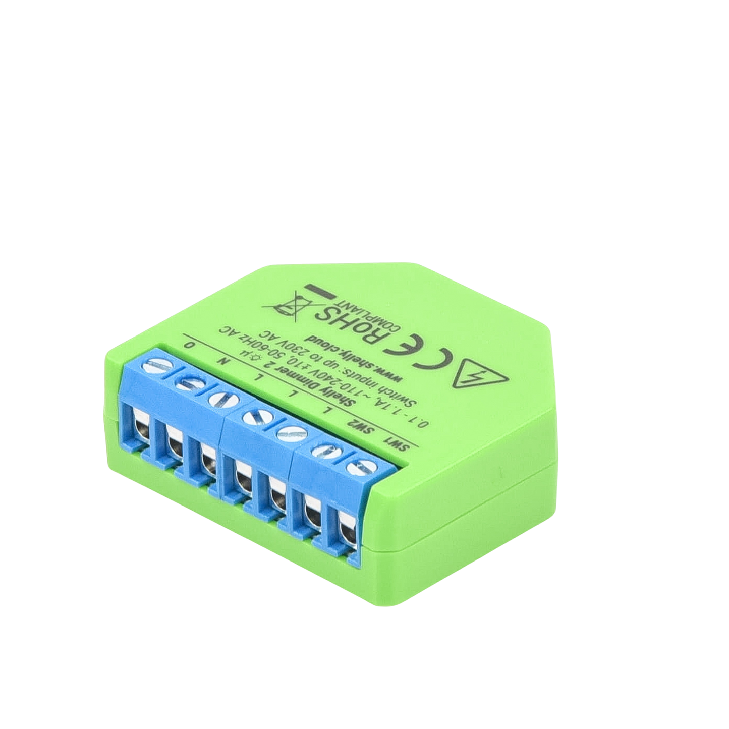 Relevador DIMMMER / Industrial y residencial inteligente / 16A / Soporta Google y Alexa / Nube P2P y local / Ideal para atenuar iluminación. SHELLY - Imagen 2