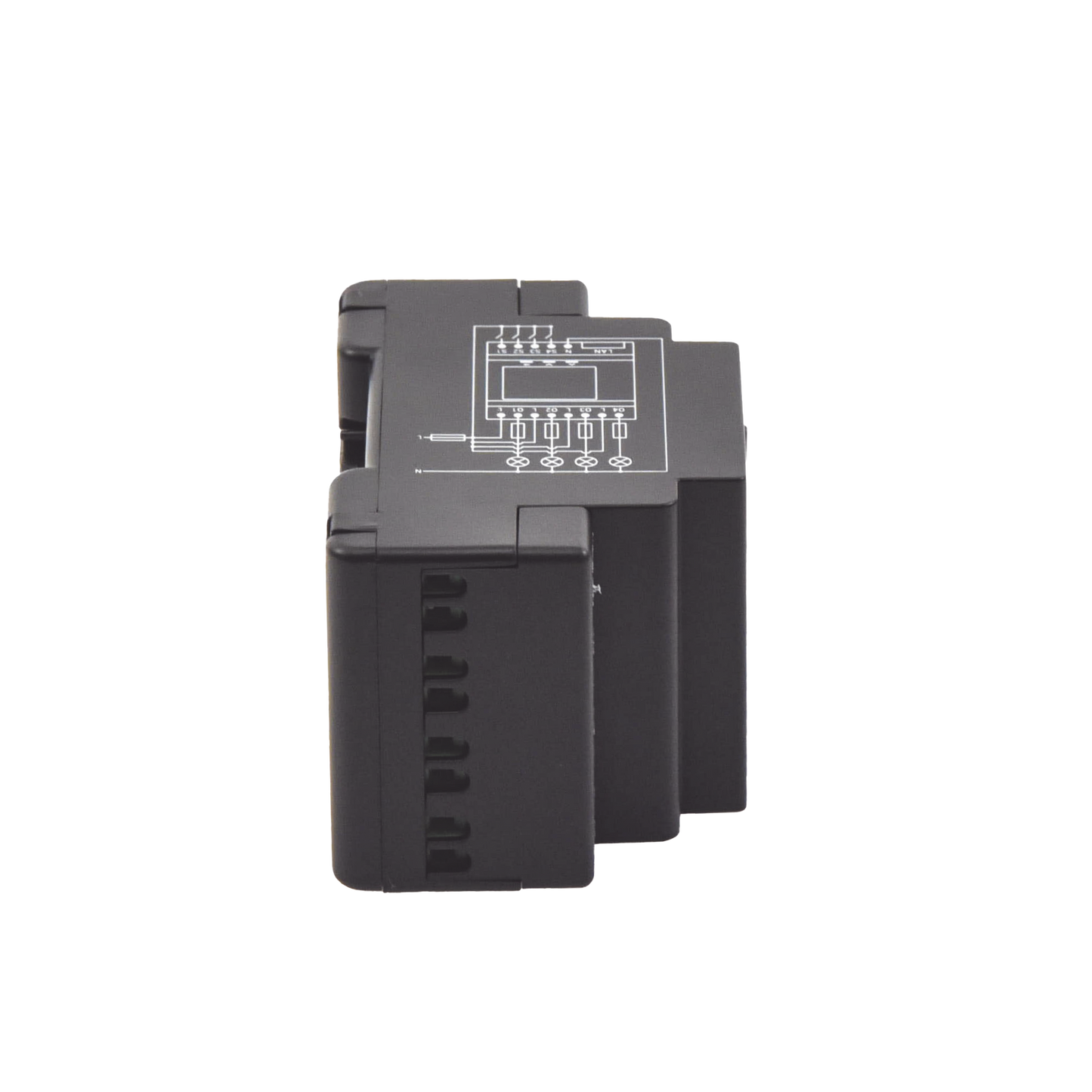 Relevador 40A inalámbrico WIFI y Ethernet 4 canales inteligentes 10A por canal, 110-230 V /montaje riel DIN SHELLY SHELLYPRO4PM - Imagen 3