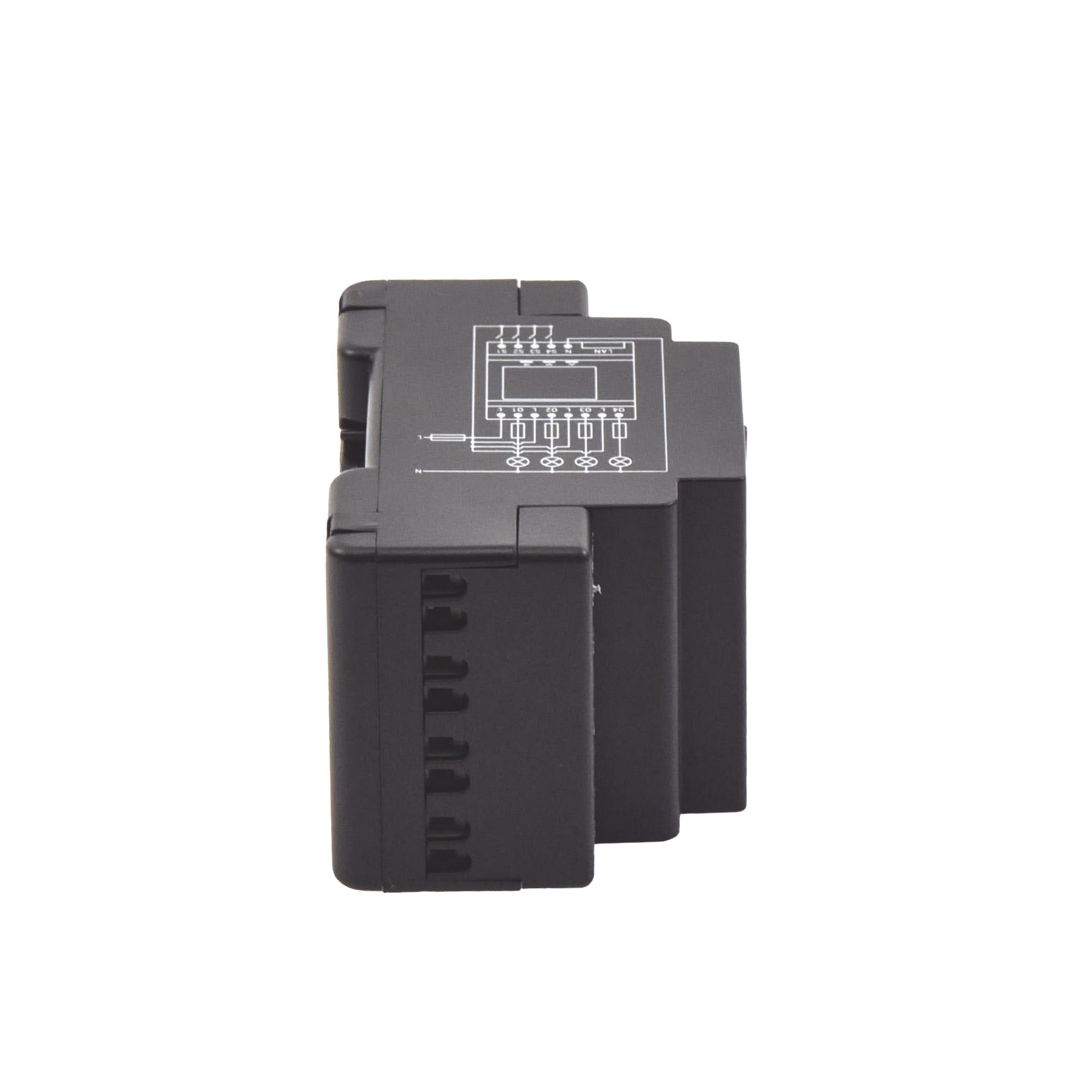 Relevador 40A inalámbrico WIFI y Ethernet 4 canales inteligentes 10A por canal, 110-230 V /montaje riel DIN SHELLY SHELLYPRO4PM - Imagen 3
