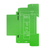 Relevador / Contacto Seco / Interruptor WIFI/ Industrial y residencial inteligente / Hasta 16A / Soporta Google y Alexa / Nube P2P y control Local / 1 canal y puerto ethernet SHELLY - Imagen 1