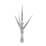 SILYMX Franklin lightning rod with 1.2m mast, aluminum, 60° coverage, for exterior protection.