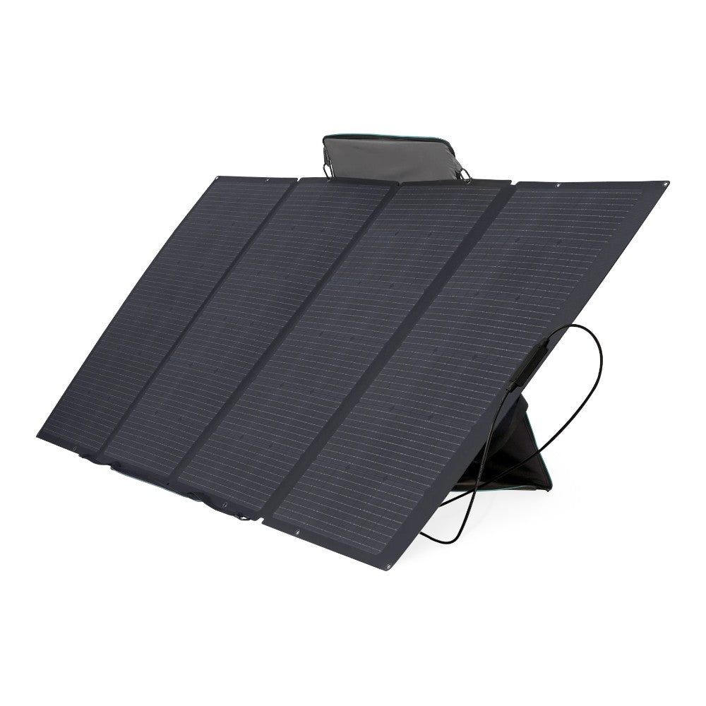 No break UPSECOFLOWEFFOLD400LWPanel Solar Portátil y Flexible 400W Ajuste Ángulo Cable XT60 MC4 EcoFlow EFFOLD400LW - SILYMX