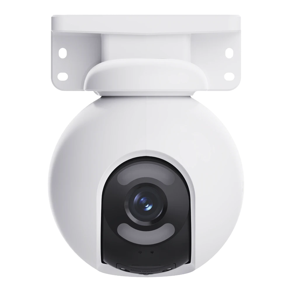 SILYMX white 4MP PTZ security camera with ColorFull Vision night vision and AI human/vehicle detection. 360° view.