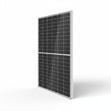 SILYMX 730W bifacial N-Type TOPCon solar panel with dual glass construction and 66 cells, ideal for high-efficiency energy generation.