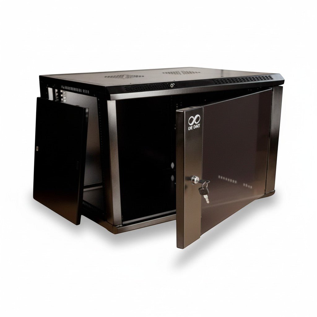 Racks CerradosSBETECHSBE-GNLPAR19X4URGabinete de Pared 19" 4UR 450mm Fondo Puerta Cristal Templado SBETECH SBE - GNLPAR19X4UR - SILYMX
