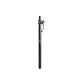 SILYMX adjustable black speaker pole for SUB1 and SUB2 modules with secure locking mechanism
