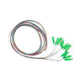 Empalmes Fibra ÓpticaBELDENFTSSB900PR12Pigtail De Terminación De Campo Belden OS2 SC Simplex APC Buffer 900 Um 12 Fibras Codificadas En Color Longitud 2 Metros FTSSB900PR12 - SILYMX