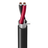 SILYMX Belden 2x16 AWG shielded instrumentation cable with black and red conductors and aluminum foil shielding