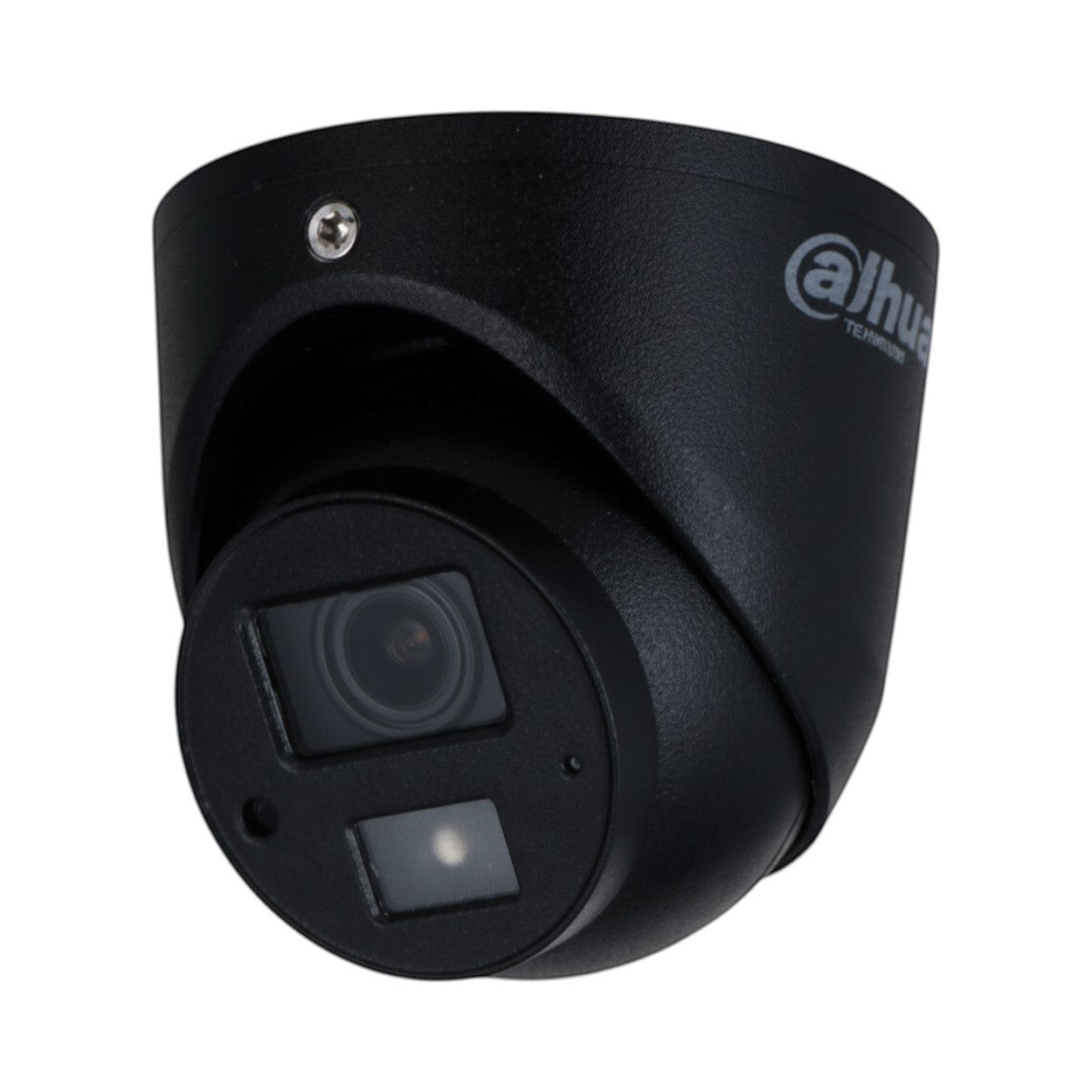 SILYMX black metal mini dome security camera with 2MP resolution, 102-degree wide-angle lens, and IR night vision.