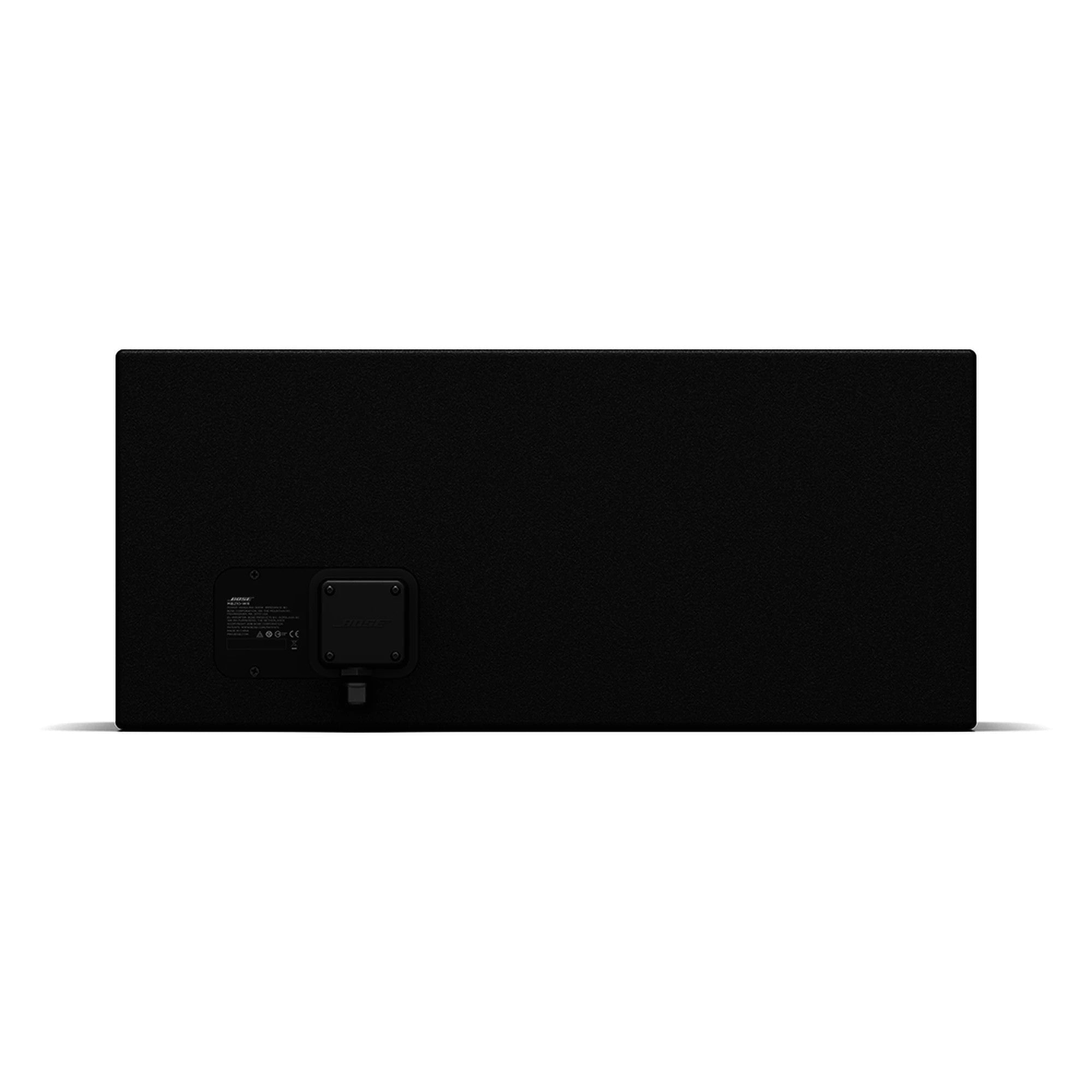 SILYMX black outdoor passive subwoofer with dual 10-inch drivers and IP55 weather-resistant rating
