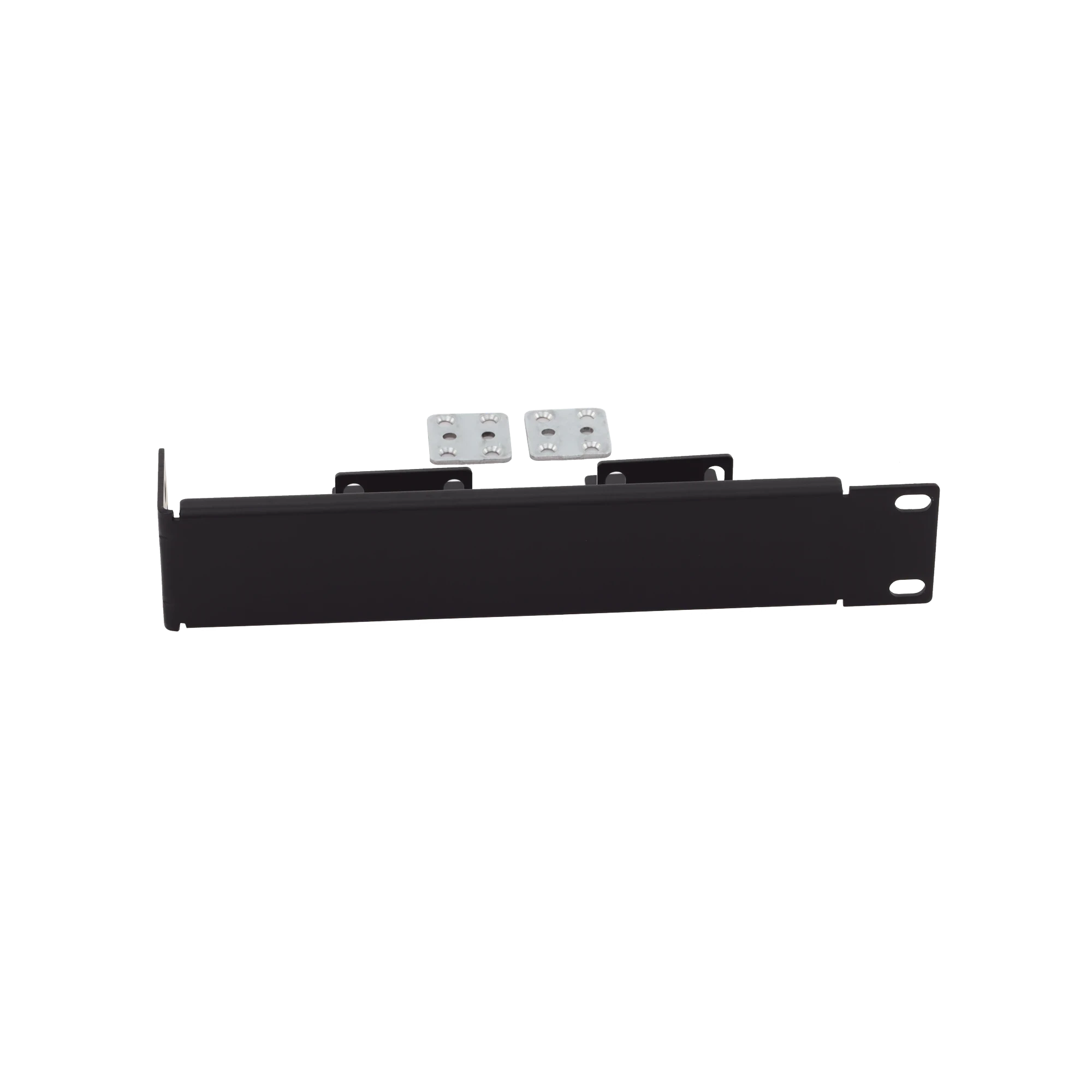 SILYMX black metal rack mount kit for Veritas amplifiers with included mounting hardware