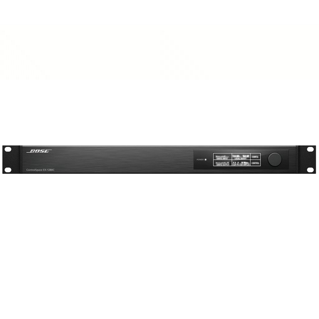 SILYMX Bose ControlSpace EX-1280C digital audio processor with OLED display and rack-mount design