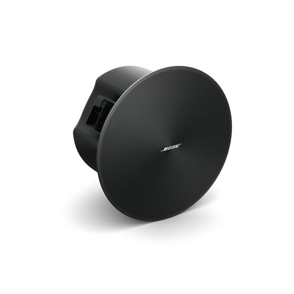 SILYMX Bose DesignMax 6.5-inch black ceiling speaker with a circular mesh grille for professional audio installation