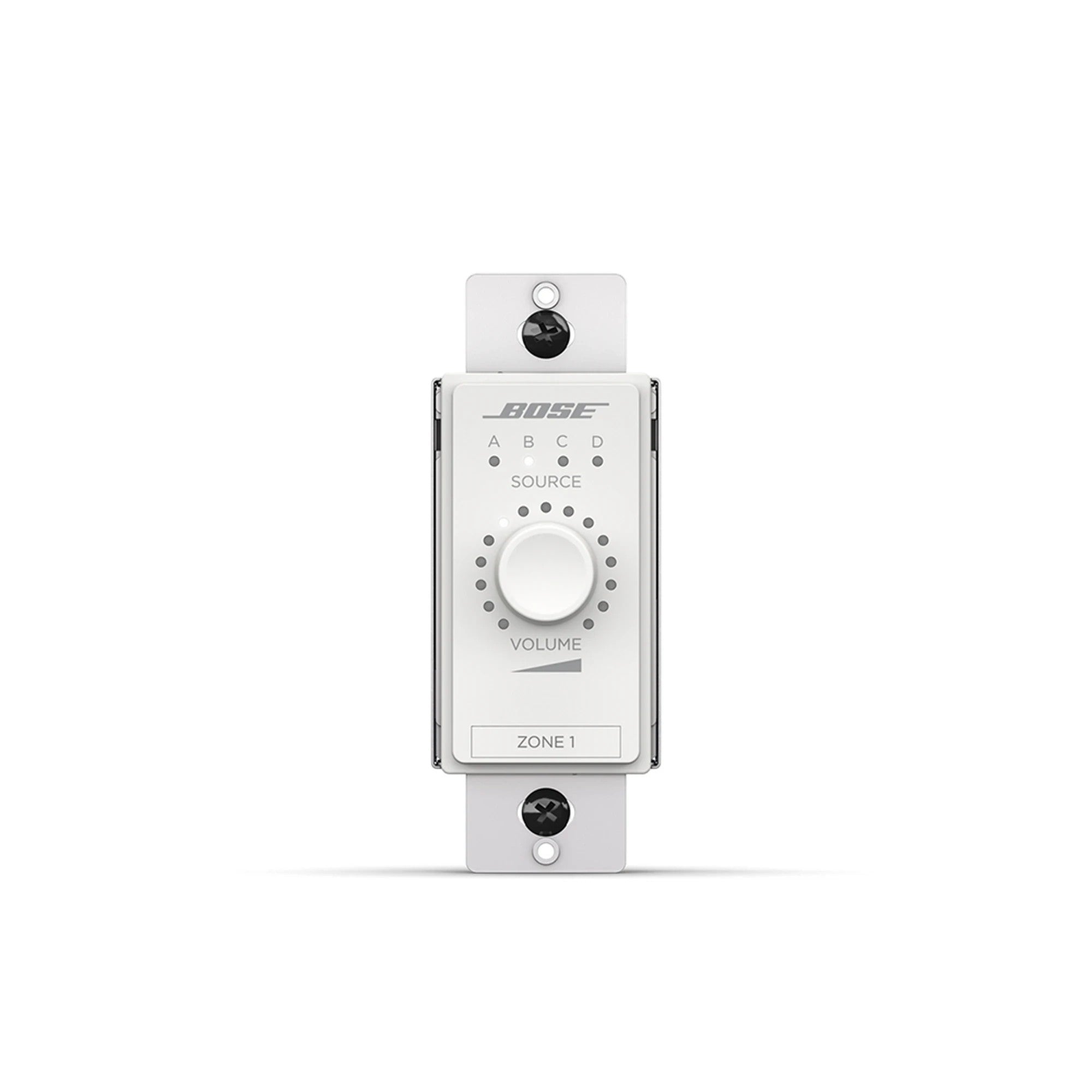SILYMX Bose ControlCenter white digital volume controller and audio source selector for Zone 1