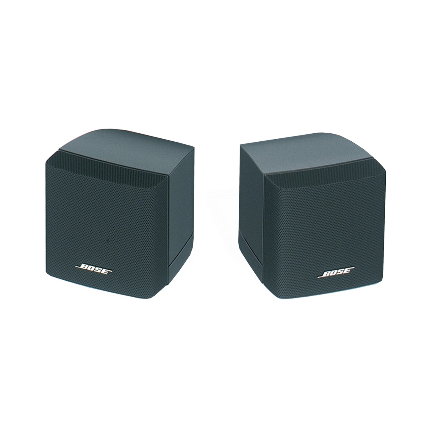 SILYMX pair of black Bose FreeSpace 3 surface-mount satellite speakers with mesh grilles