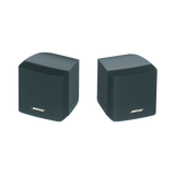 SILYMX pair of black Bose FreeSpace 3 surface-mount satellite speakers with mesh grilles