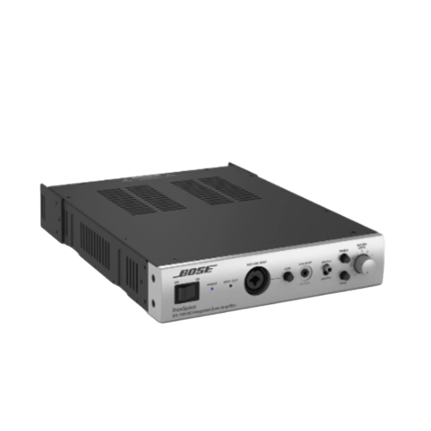 SILYMX Bose FreeSpace 1x90W integrated zone amplifier with silver front panel and black chassis