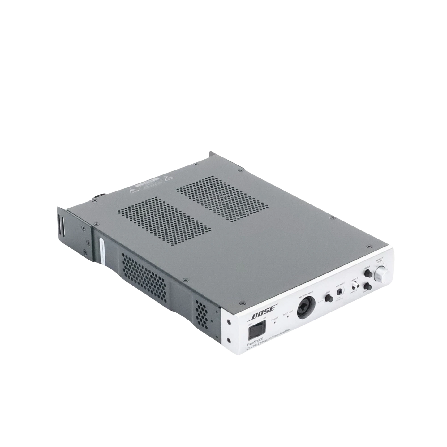 SILYMX Bose FreeSpace integrated zone amplifier in grey with front panel controls and low impedance output