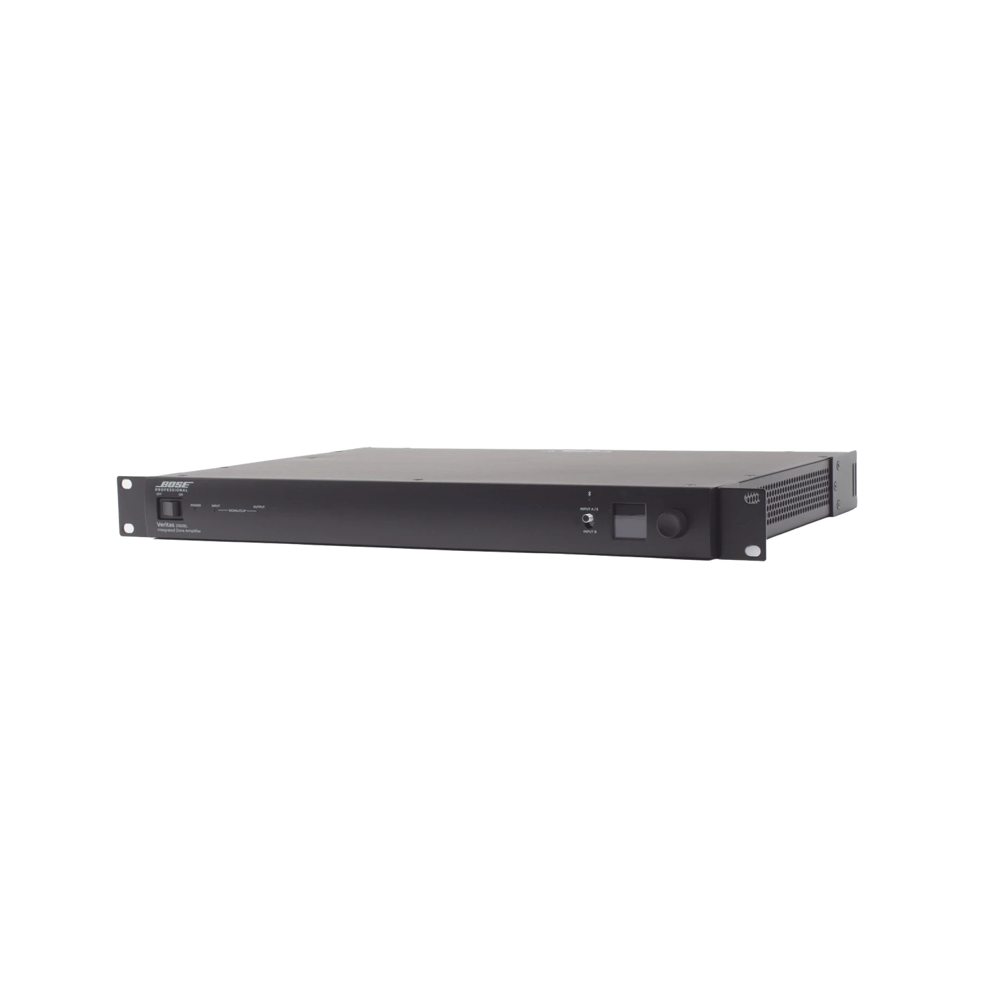SILYMX Bose Professional Veritas amplifier with 2x160W output, Bluetooth 5.0, and advanced DSP in a black rack mount