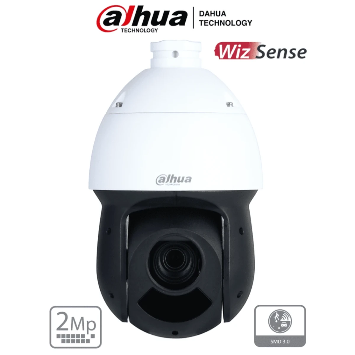 DAHUADH-SD49225DB-HNYCámara IP PTZ DAHUA 2 Megapíxeles WizSense 25x Zoom Óptico IP66 DH - SD49225DB - HNY - SILYMX