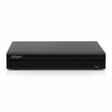 SILYMX black Dahua 4-channel IP NVR with 4 PoE ports, 8MP 4K resolution, and Smart H.265+ compression.