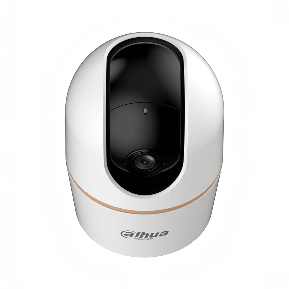 SILYMX Dahua DH-H5A white 5MP WiFi motorized dome security camera with AI autotracking and privacy mode