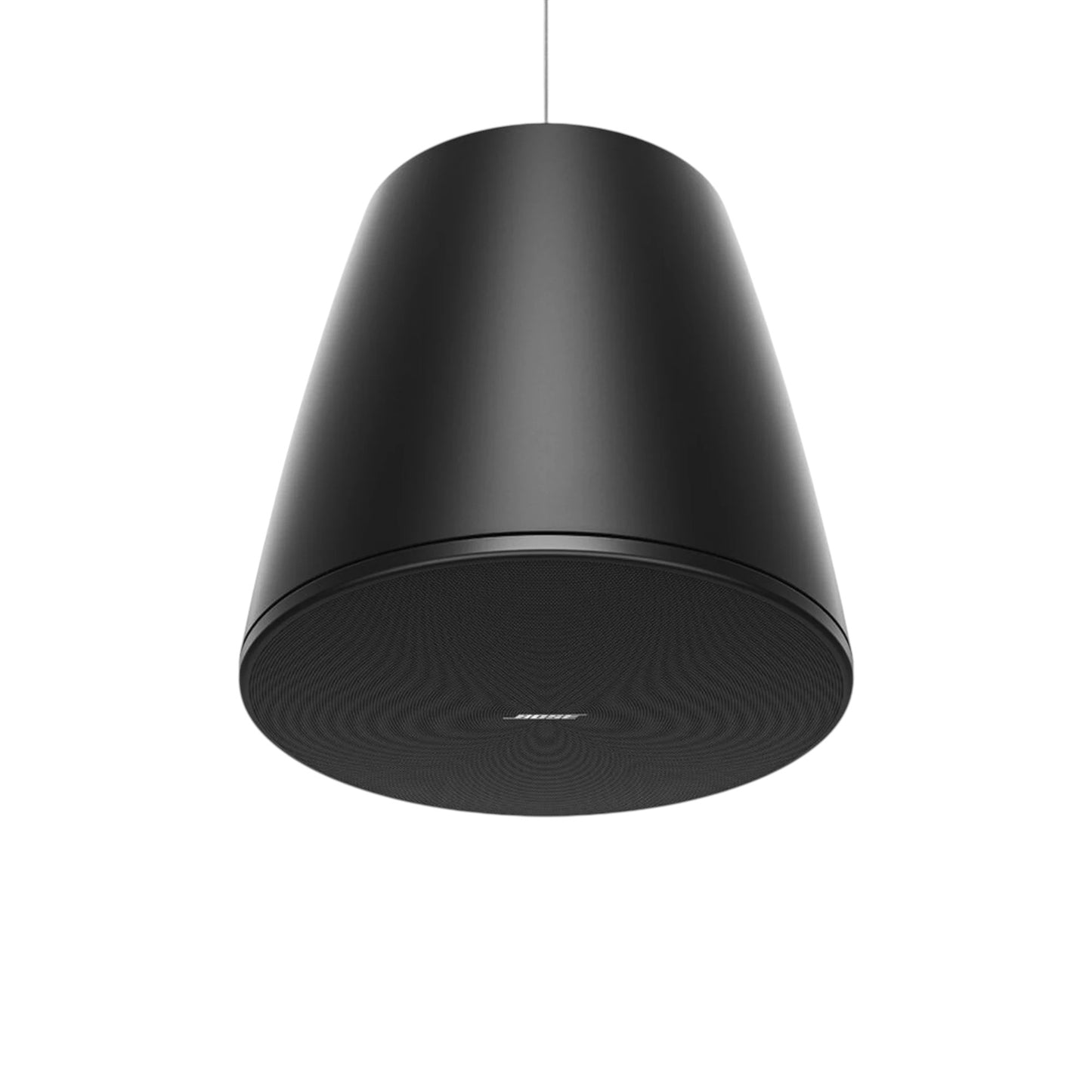 SILYMX Designmax 10-inch black pendant subwoofer for professional audio installations