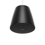 SILYMX Designmax 10-inch black pendant subwoofer for professional audio installations
