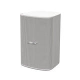 SILYMX DesignMax 6.5-inch white wall-mounted outdoor speaker with a sleek, modern design and front grille.