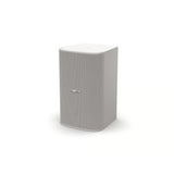 SILYMX Designmax 10-inch white wall-mount subwoofer with a clean, modern aesthetic for professional audio systems.