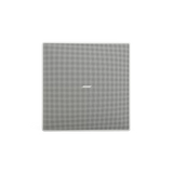 SILYMX EdgeMax low-profile ceiling speaker with white square grille and 90-degree coverage technology